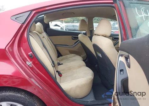 2013 Hyundai Elantra Gls/Limited из США, поврежденный, VIN 5NPDH4AEXDH201179